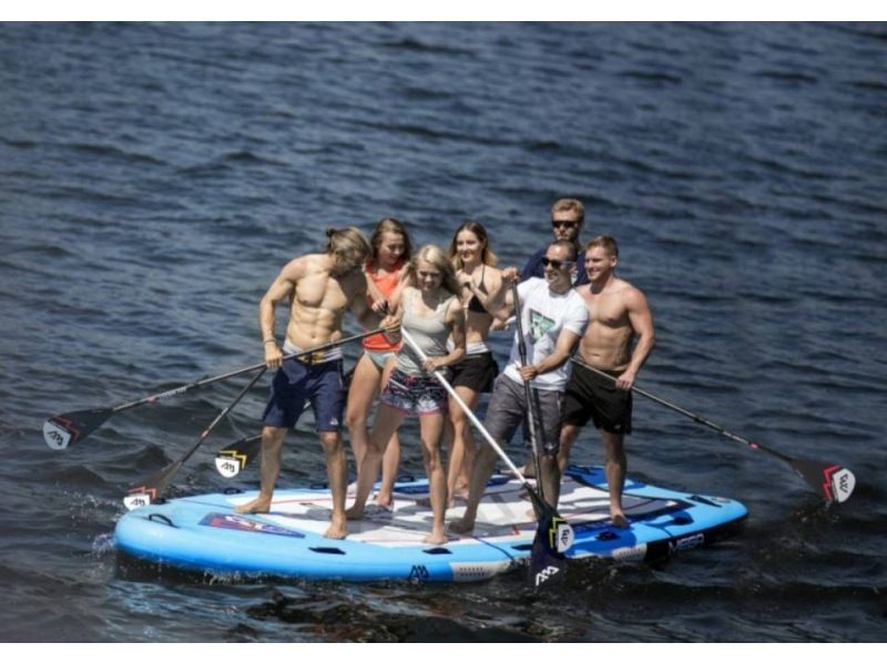 【北海道・SUP体験】透明度の高い支笏湖の湖面をクルージング！SUP体験（半日コース）の画像