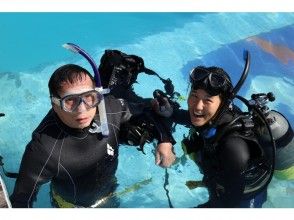 【神奈川・三浦・初心者さん大歓迎！】プールで練習してから海へ♪安心の体験ダイビング