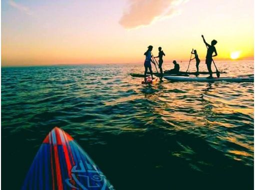 【愛知・新舞子】サンセットSUPクルージング（1.5時間）新舞子の美しいサンセットを海上から眺める非日常な体験☆の画像