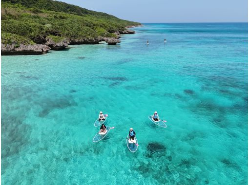 [Okinawa, Miyakojima] Private tour to hidden areas on a clear SUP & snorkeling | Drone photography included (about 2.5 hours)の画像