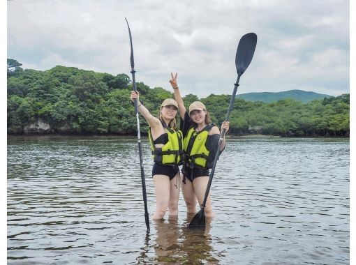 [Iriomote Island/Half-day plan] Nakama River mangrove canoeing A popular experience tour that adults and children can enjoy togetherの画像
