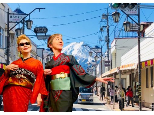 【山梨・富士吉田】KIMONO Dohchoo at Mt. Fuji・着物道中＠富士山のふもとの画像