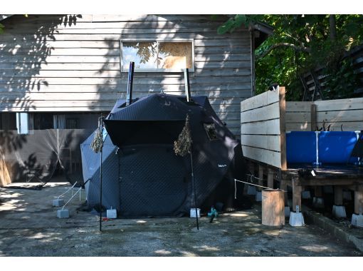 （人数が多いほどお得！)積丹でウニ丼屋が経営するアウトドアサウナ　日常を忘れる体験を提供中！エゾ鹿 or ジンギスカンBBQオプションもありの画像
