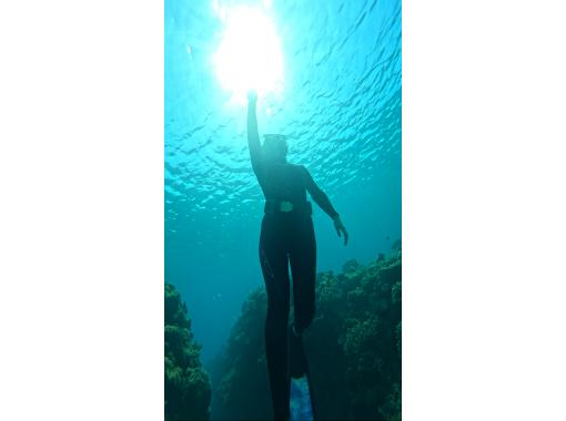 50% OFF [Okinawa Main Island, Gorilla Chop/Blue Cave/Nakayukui] Private Skin Diving ~ Beginners, Singles, Groups (Japanese/English)の画像