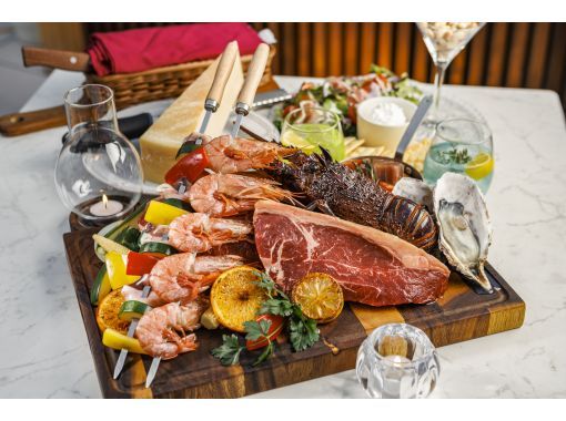 \Grand Opening! The cheapest empty-handed BBQ & beer garden in the area (Standard) 3,500 yen/の画像