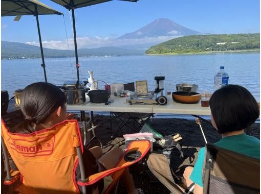 [Yamanashi, Lake Yamanaka] Have an empty-handed BBQ on the lake while watching Mt. Fuji!の画像