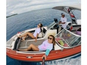 【沖縄・伊平屋島】クルーズボート・シュノーケリングツアー　水中撮影サービス付き（半日コース）