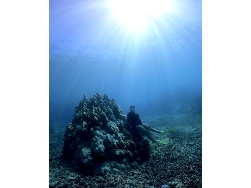  [沖縄・宮古島/伊良部島]シュノーケル・スキンダイビング ２ポイント完全貸し切り！★写真、動画プレゼント★の紹介画像