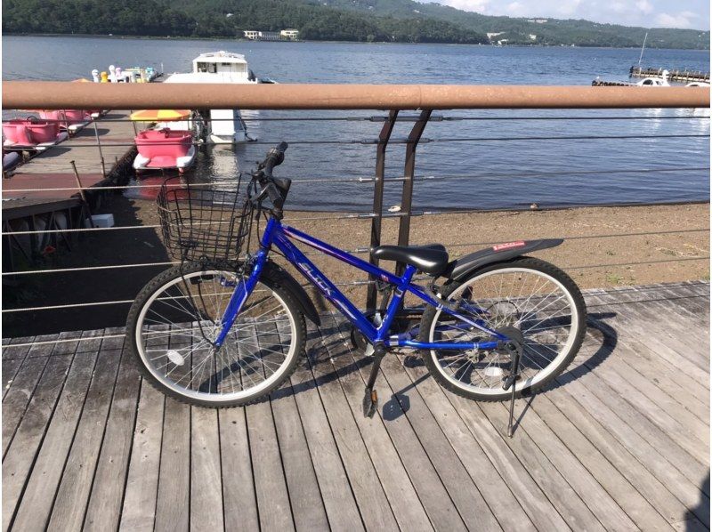 【山梨県・山中湖】レンタサイクル（1時間～2時間プラン）　山中湖一周におすすめ！（小さいお子様から大人まで❣）の紹介画像