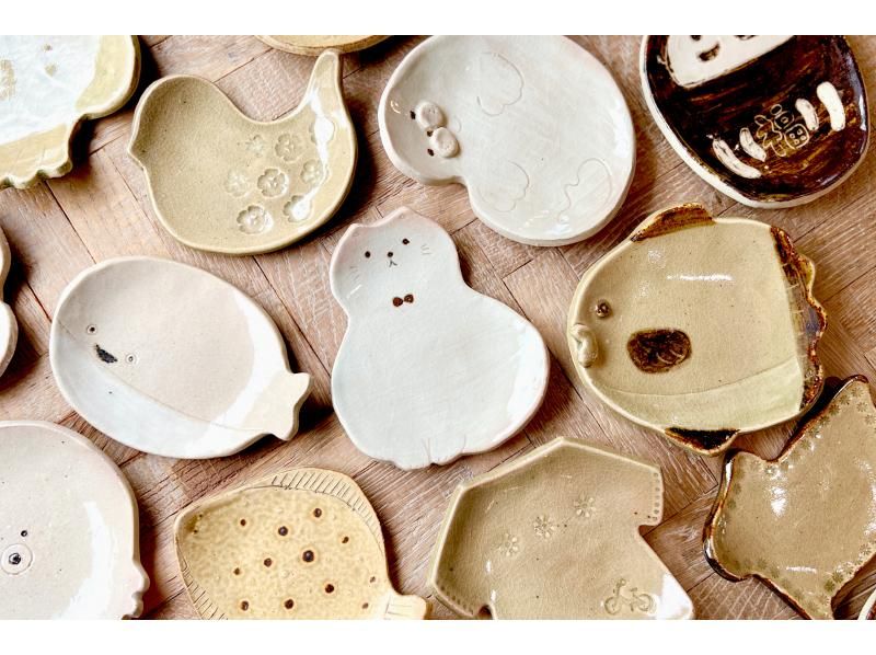 [Nagoya Sakae] Pottery experience to make a 5-inch serving bowl ☆ Make a plate with a diameter of about 20 cm to enjoy at home ♪の紹介画像