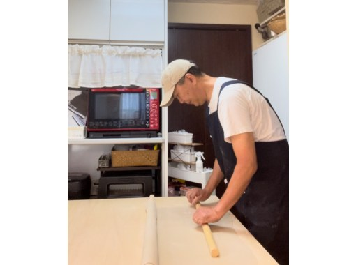 【千葉・市原】Aコース-Standard-：そば打ち体験（約2.5時間）自分でそば打ちをして、出来上がったそばをゆでて食べます（お土産付き）の画像