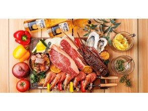 【10조 한정 1000엔 할인】호화 지중해 BBQ&비어 가든 2H 음료 무제한 6000엔→5000엔