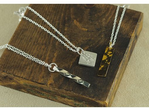 [Fukuoka/Kurume] <Handmade Necklace> Make your own unique pendant♪ (Available for same-day pick-up)の画像