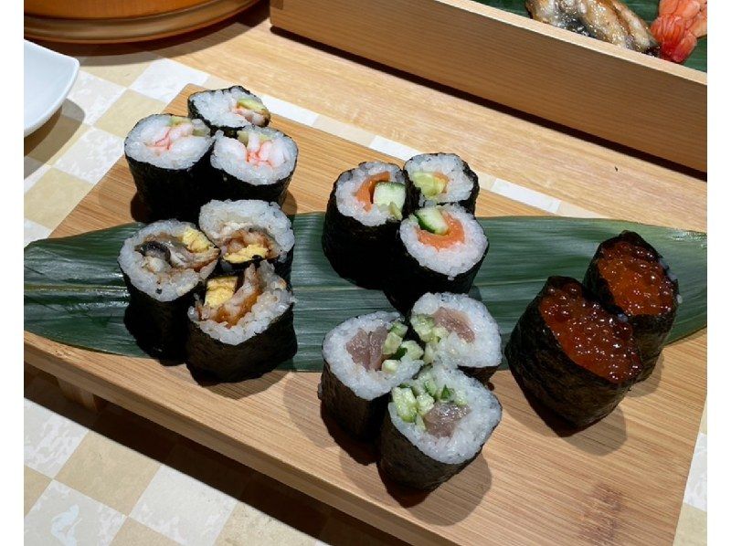 Sushi-Roll Making in Kawaramachi, the popular place of Kyotoの紹介画像