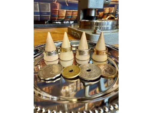 【福島初】世界のコインでつくるコインリング体験　カップル・親子・観光におすすめ♪の画像