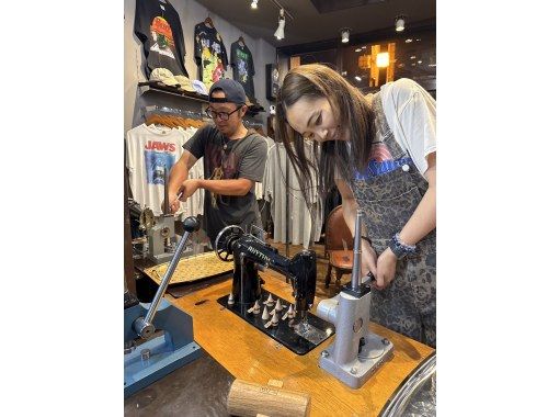 [福島，福島市]現場完成！使用復古硬幣製作硬幣戒指的體驗（推薦給情侶，父母和孩子以及遊客）の画像