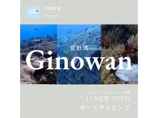 【沖縄本島・宜野湾周辺】初心者大歓迎！ボートダイビング☆レンタカー不要・送迎代込み！年齢制限なし！プチ観光で沖縄を満喫！の画像