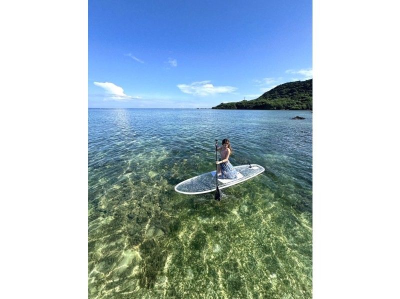 【北海道・SUP体験】透明度の高い支笏湖の湖面をクルージング！SUP体験（半日コース）の画像
