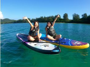 奄美大島【当日予約可能】SUP+シュノーケル+ナイトツアー（240分）【お得なセットプラン】★ドローン空撮等写真のプレゼントあり★