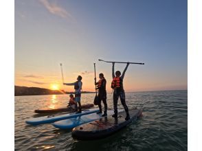  Same-day reservations OK! [Okinawa Onna Village] Beginner Sunset Lau Sup and Blue Cave Snorkeling Value Set Plan Free GOPRO Shooting #Lau's Shop
