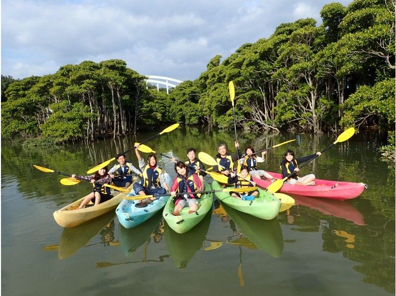 【沖縄 金武町】カヤックで行く大マングローブ探検！【所要時間2時間・3才からOK】