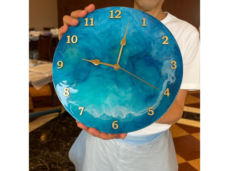 Make your own unique art clock! (Recommended for couples, women, and families)の紹介画像