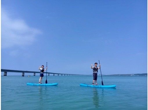 【沖縄・宮古島】写真映えバツグン！SUPで行くユニの浜 上陸ツアー！（カメラ貸し出し0K）の画像