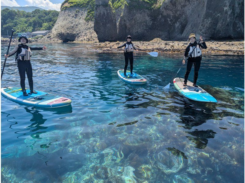 【北海道・SUP体験】透明度の高い支笏湖の湖面をクルージング！SUP体験（半日コース）の画像
