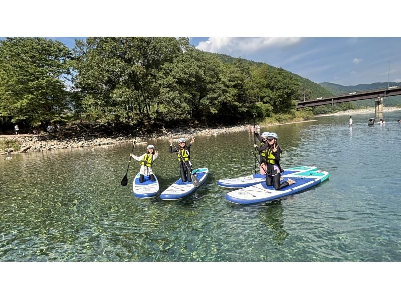 【北海道・SUP体験】透明度の高い支笏湖の湖面をクルージング！SUP体験（半日コース）の画像