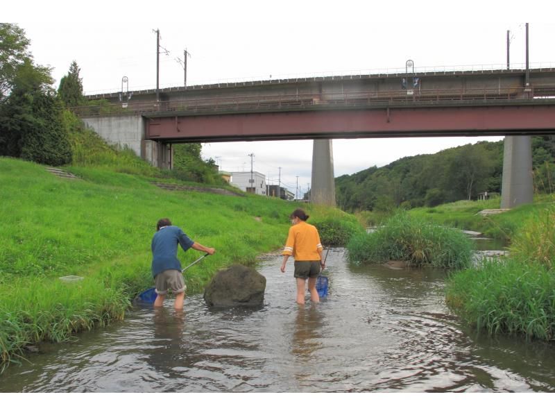 [Kitahiroshima City] Recommended for families: Experience rustling in the Watatsu River near F Villageの紹介画像