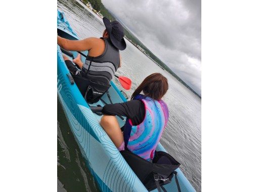 【山梨・山中湖】カヤックレンタル絶景山中湖クルージング　初心者講習付！の画像