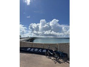 【沖縄・宮古島】電動自転車で快適に♪伊良部・池間・来間大橋を巡るサイクリングツアー/おひとり様歓迎/現地コース案内付き