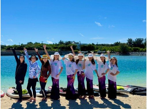 [Winter Discount] Miraculously Clear Water! Kumejima Blue Water SUP Experience (Photos Included)の画像