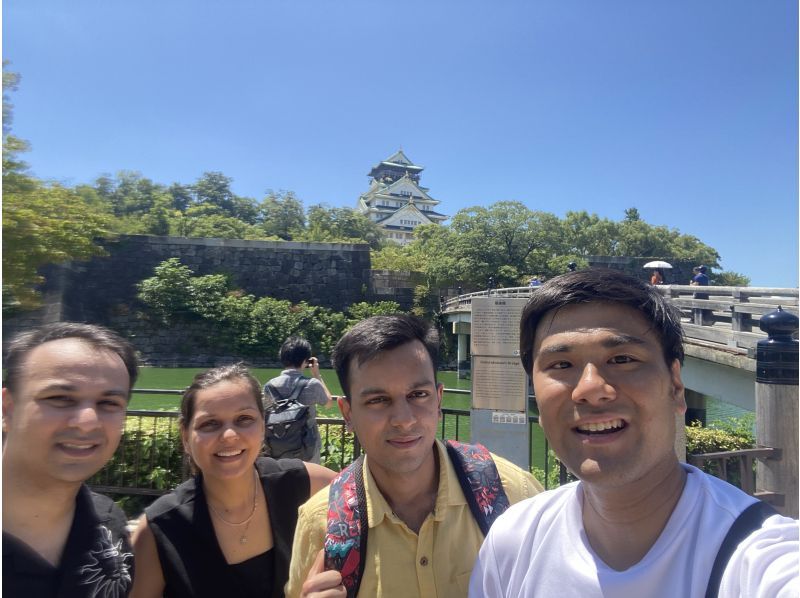 【大阪城・通天閣・住吉大社•四天王寺•難波】完全プライベート＆カスタムツアー大阪城天守閣•四天王寺拝観料込み！〈たっぷり６時間コース〉の紹介画像