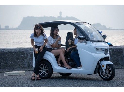 [Okinawa, Ishigaki Island] Enjoy a spectacular drive through the mangroves and Kabira Bay with a shake in hand! 4-hour electric tuk-tuk rental plan ≪Same-day reservations available≫の画像