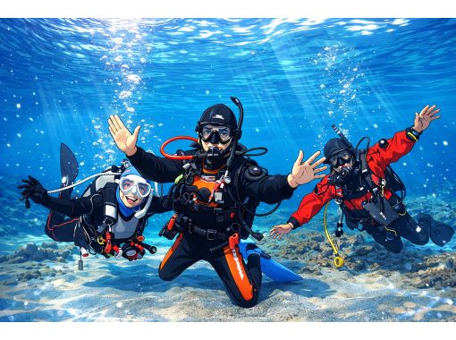 【神奈川・三浦半島ドライスーツ無料！】『体験ダイビングプログラム！午後の部』神奈川・三浦半島　水中のお魚とお友達になろう！の画像