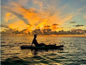 【미야코지마/송영 가능】★당일 예약 OK★【치유의 일몰 SUP】★사진・동영상 데이터 무료★