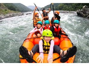 [Kumamoto, Kuma River] Limited-time special plan starting at 4:00 PM "Whitewater course starting at 4:00 PM during the heatwaves!"