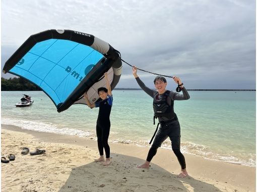 【沖縄・宮古島】初心者向けウィングフォイル体験の画像