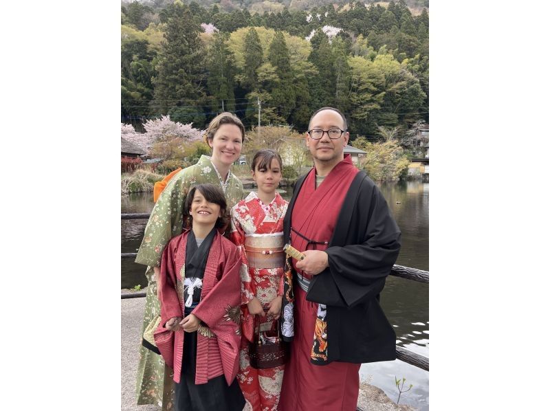 [Oita, Yufuin] Stroll around Yufuin wearing a kimono. This plan allows you to experience wearing a kimono empty-handed!の紹介画像