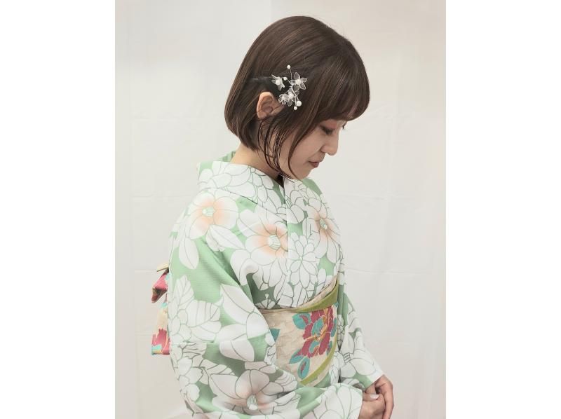 【東京・浅草・女性限定】着物レンタルシンプルプラン ♪ ヘアセット無しのお手軽シンプル着物体験の紹介画像