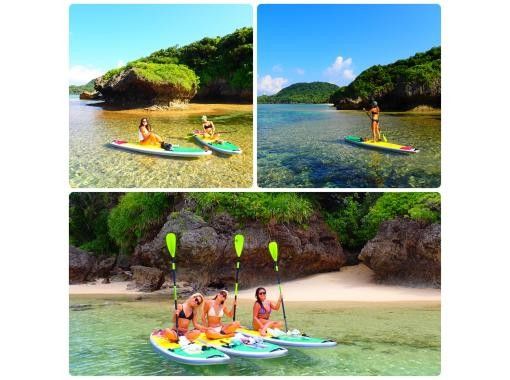 SUP in the Crystal Blue Sea! [3-Hour Course ☆ Free Transportation! Free Photo Data!]の画像