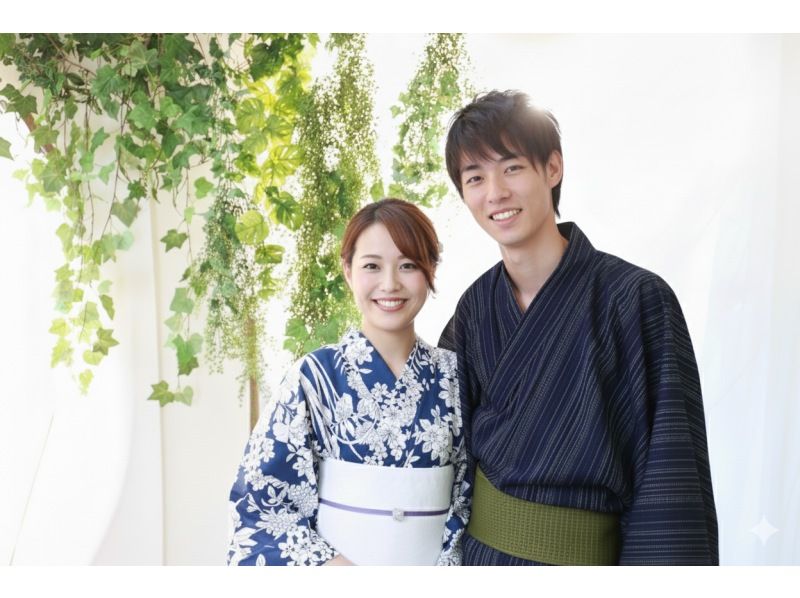 [Osaka, Minamimorimachi/Osaka Tenmangu Shrine] Summer Sightseeing: Men's Yukata Rental - Experience Yukata Dressing Empty-Handed! Great Access to Tenjin Festival, Osaka Castle, and More!の紹介画像
