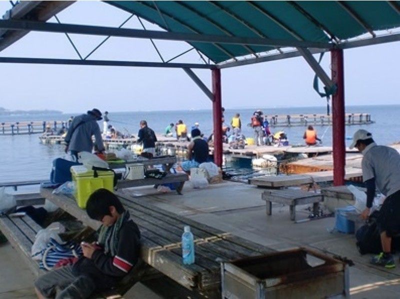 【沖縄・恩納村】釣りコース　本部釣りイカダ