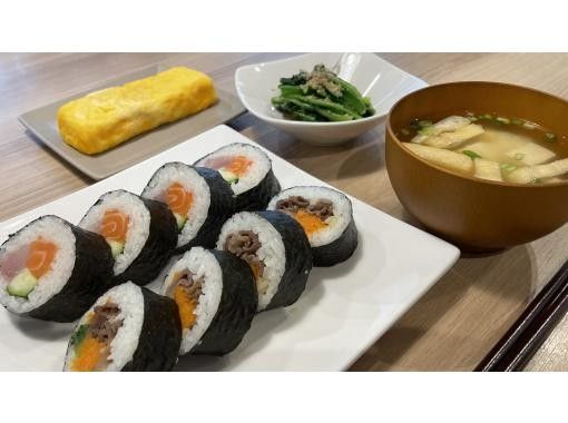 【京都・嵐山】和牛＆海鮮巻き寿司と本格出汁体験！管理栄養士と作る健康和食の画像