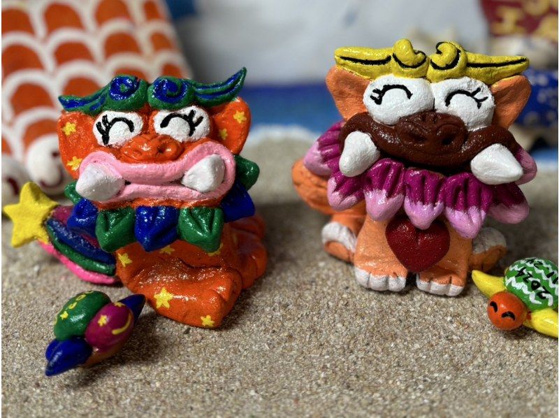 【OKINAWA・名護市】２回遊べるフルコース「作り＆絵付」２倍・４倍サイズまで選べる！当日予約OK！の紹介画像