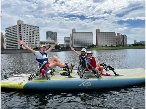 【東京・豊洲】豊洲の海でミズアソビ｜ファミリープラン（1艇貸切60分）の画像