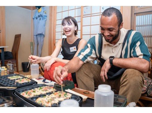 【大阪・住吉長居】築70年古民家でたこ焼きづくり体験！本場大阪の絶品の味を楽しもう！手ぶらで気軽にの画像