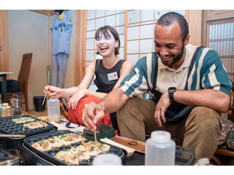 【大阪·住吉長井】在擁有70年歷史的傳統民宅體驗製作章魚燒！品嚐正宗大阪的絕妙美味！空手而來，盡情享受吧！の紹介画像
