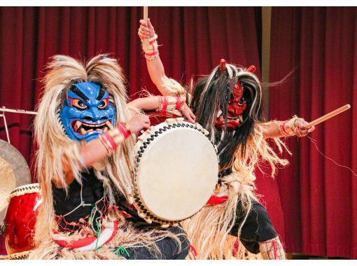 【秋田・男鹿】ナマハゲに変身して「なまはげ太鼓」チャレンジの画像